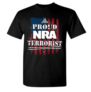 PROUD NRA TERRORIST-NEXT LEVEL unisex t